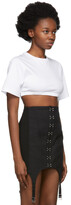 Thumbnail for your product : Dion Lee White Jersey Bra T-Shirt