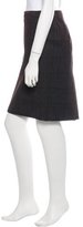 Thumbnail for your product : CNC Costume National Wool Houndstooth Skirt