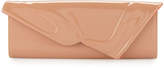 Thumbnail for your product : Christian Louboutin So Kate Patent East-West Clutch Bag, Nude