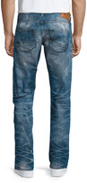 Thumbnail for your product : PRPS Barracuda Distressed & Faded Denim Jeans, Blue