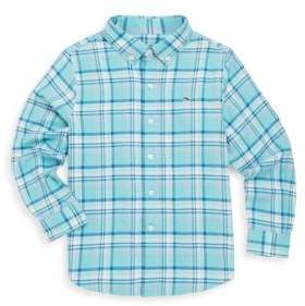 Vineyard Vines Toddler's, Little Boy's & Boy's Loblolly Plaid Cotton Button-Down Shirt