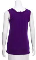 Thumbnail for your product : Lanvin Sleeveless Scoop Neck Top
