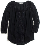Thumbnail for your product : Madewell Embroidered Peasant Top