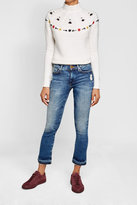 Thumbnail for your product : Autumn Cashmere Embroidered Pullover with Cashmere and Wool