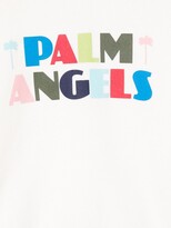 Thumbnail for your product : Palm Angels Kids Logo-Print Cotton Sweatshirt