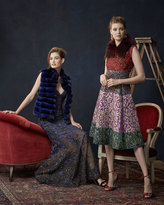 Thumbnail for your product : Oscar de la Renta Multi-Print Cocktail Dress, Multicolor