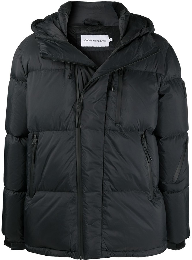 calvin klein jeans down padded jacket