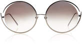Linda Farrow Round-Frame Sunglasses