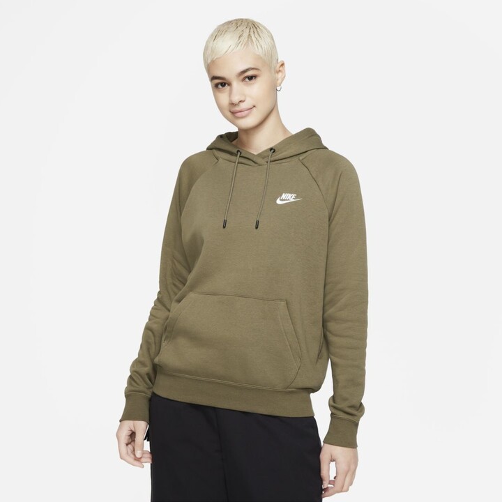 Nike Sportswear Essential Women's Fleece Pullover Hoodie - ShopStyle