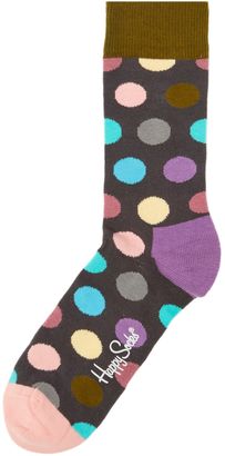Happy Socks Big dot ankle socks