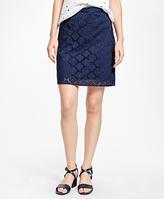 Thumbnail for your product : Brooks Brothers Cotton Eyelet Skirt