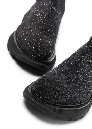 Alexander McQueen Galaxy Chelsea boots - ShopStyle