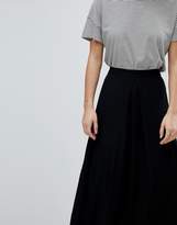 Thumbnail for your product : ASOS Petite Design Petite Crinkle Maxi Skirt With Box Pleat