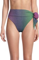 Thumbnail for your product : Beach Riot Claire Ombre Side Tie Bikini Bottom