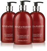 Thumbnail for your product : Baylis & Harding Hand Wash, Black Pepper and Ginseng, 500 ml, Pack of 3