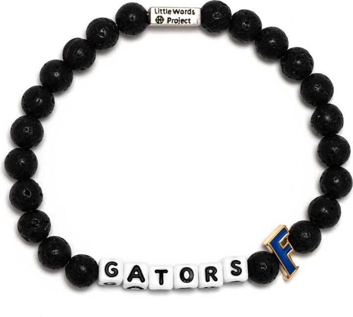 Little Words Project Florida Gators Lava Stone Bracelet