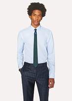 Thumbnail for your product : Paul Smith Men's Tailored-Fit Sky Blue Cotton 'Artist Stripe' Cuff Shirt