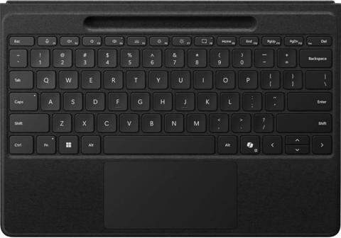 Microsoft Surface Pro Flex Keyboard for Pro (11th Edition), Pro 9, and Pro 8 with Pen Storage Black