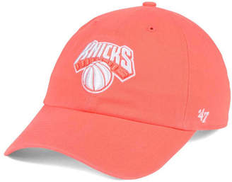 '47 New York Knicks Pastel Rush Clean Up Cap