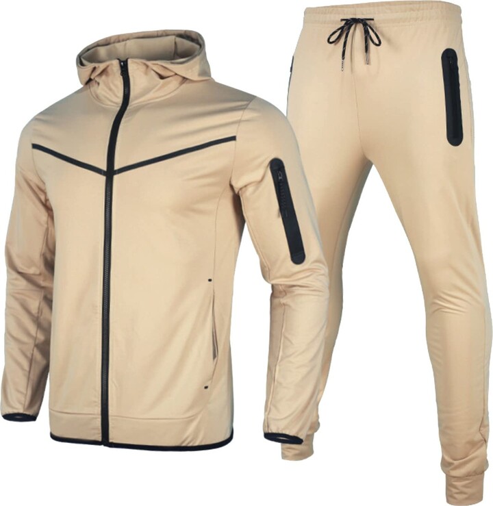 STRY Suede Tracksuit Mens - ShopStyle Activewear