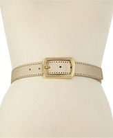 Thumbnail for your product : Vince Camuto Perforated Saffiano Belt