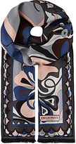 Thumbnail for your product : Emilio Pucci Printed silk scarf