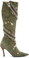 Thumbnail for your product : Diesel Beige Venus Spiral Boots