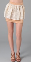 Thumbnail for your product : sQ The Label Angel Living Peplum Skirt