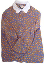 Thumbnail for your product : Jaeger Leopard print Silk Top