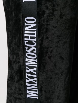 Moschino Logo Stripe Track Pants