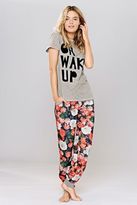 Thumbnail for your product : Next Slogan T-Shirt And Floral Cuff Pyjamas