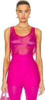 Thumbnail for your product : Valentino Baggy Tank Top in Fuchsia