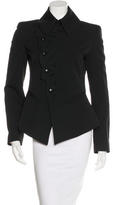 Thumbnail for your product : Jean Paul Gaultier Leather-Trimmed Cutout Jacket