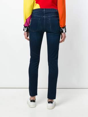 7 For All Mankind asymmetric cuff jeans