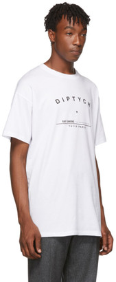 Raf Simons White Big-Fit Diptych T-Shirt