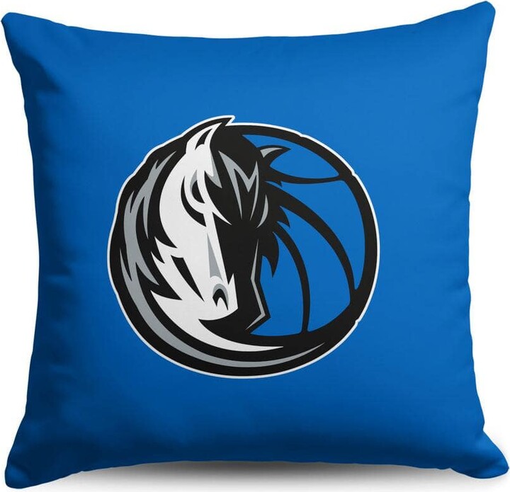 THE NORTHWEST GROUP NBA Mavericks Double Down Printed Multicolor Throw Pillow 18 x 18