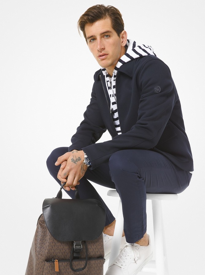 stretch harrington jacket