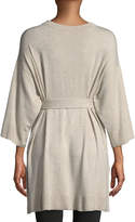 Thumbnail for your product : Eileen Fisher 3/4-Sleeve Cozy Stretch Tencel Tunic w/ Belt