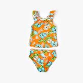 Thumbnail for your product : Sears Little Girls' 2-Piece Tropical Print Swimsuit