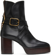 Thumbnail for your product : Chloé Black Izzie Boots