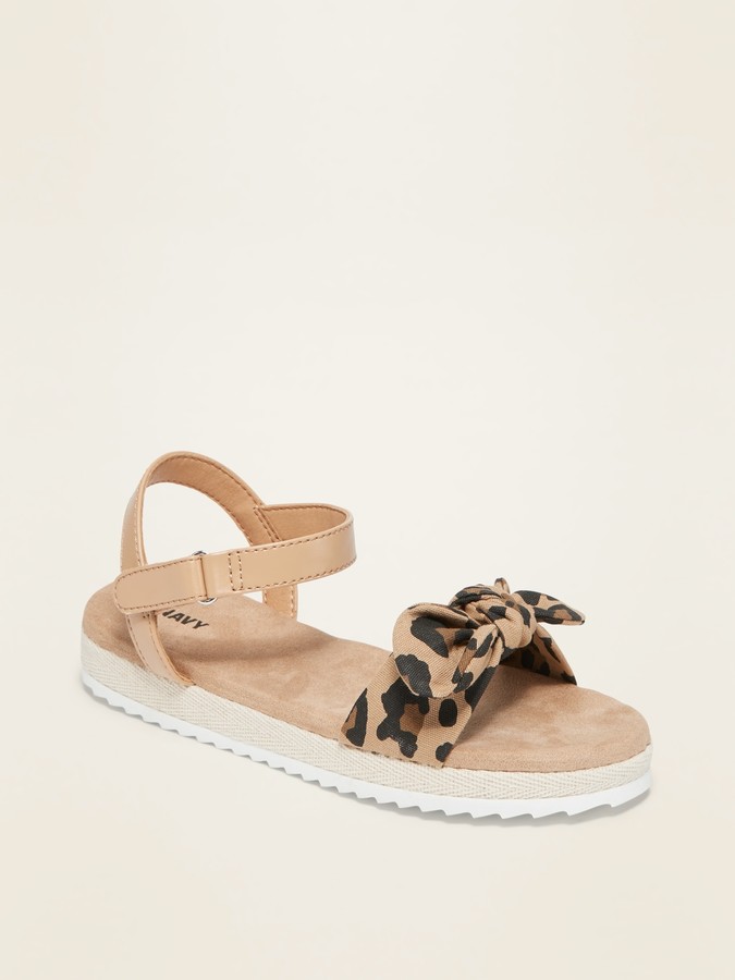 leopard sandals old navy
