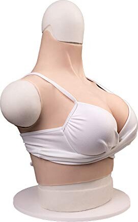 Triangle Silicone Breast Forms Drag Queen AA-GG Cup Fake Boobs CD