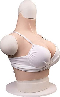 Artificial Silicone Breast Forms DD Cup Self-Adhesive Fake Boobs Bra  Enhancers