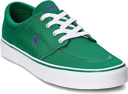 Polo Ralph Lauren Faxon X Sneaker (Primary Green/Purple Pony Player) Men's  Shoes - ShopStyle