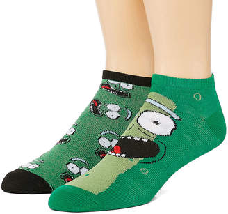 Novelty Licensed Novelty Socks 2 Pair Low Cut Socks-Mens