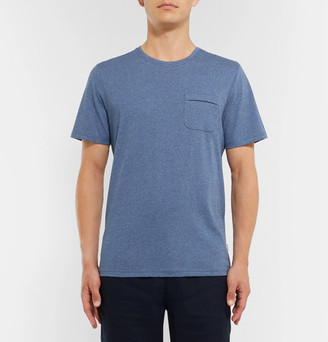Oliver Spencer Envelope MÃ©lange Cotton-Jersey T-Shirt