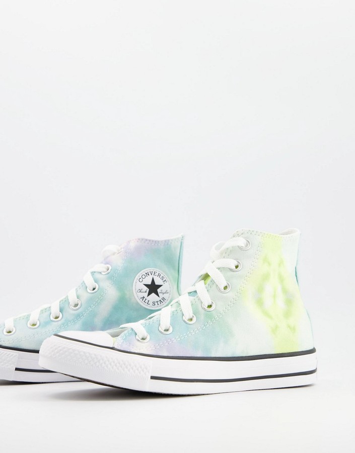 Converse Chuck Taylor All Star Hi tie dye sneakers - ShopStyle