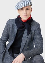 Thumbnail for your product : Giorgio Armani Square Foulard In Ombre Wool