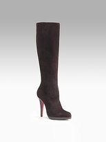 Thumbnail for your product : Christian Louboutin Bourge Zeppa Suede Boots