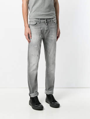 7 For All Mankind distressed regular jeans